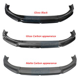 Front Bumper Lip Chin Spoiler Splitter Diffuser Body kit Protection Guard Deflector For Ford Mustang Mach E 2021-2022