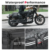 Motorcycle Saddle Bags 15L Motorcycles Throw Over Saddlebag Side Bag for Sportster Softail Dyna Cruiser Motorbike Motorcross Bag