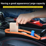 1 PCS Storage Organizer Box Caddy Car Seat Gap Pocket Holder Bag Case Car Pocket PU Leather Car Seat Slit Pocket Car Accessories