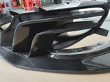 DMC style carbon fiber front lip front skirt front bumper spoiler for the McLaren 12C-MP4 body kit