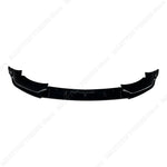 Car Front Bumper Splitter Lip Spoiler Diffuser Guard Body Kit Cover For BMW X6 G06 M-Sport 2019-2022 Pre-facelift Gloss Black
