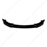 Car Front Bumper Splitter Lip Spoiler Diffuser Guard Body Kit Cover For BMW X6 G06 M-Sport 2019-2022 Pre-facelift Gloss Black