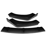 Car Front Bumper Lip Body Kit Chin Guard Diffuser Cover Deflector ABS Accessories Carbon Fiber Look For Peugeot 408 2010-2013
