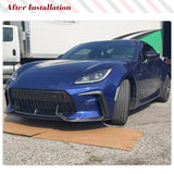 Real Carbon Front Bumper Lip Chin Spoiler For Toyota GR86 2022 2023 Front Lip Chin Guard Apron Front Spoiler Racing Body Kits