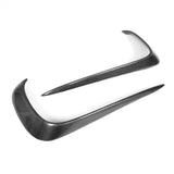 For Porsche Cayenne 9Y0 9YA 2018-2023 Real Dry Carbon Fiber Front Bumper Lip Spoiler Panel Cover Car Retrofitting Accessories