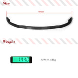 Car Front Bumper Lip Spoiler Splitters for Tesla Model S Sedan 4 Door 2012 - 2017 Carbon Fiber / FRP Car Body Kits Bumper Guard