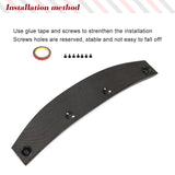 Carbon Fiber Car Front Bumper Chin Lip For BMW 6 Series F06 F12 F13 650i M-SPORT 2012-2019 Car Front Spoiler Splitters Body Kits