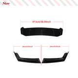 ABS Glossy Black Car Front Bumper Lip for BMW 7 Series i7 G70 M-Tech M Sport 2023 ModelCar Front Bumper Spoiler Lip Splitter