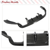 Carbon Fiber Rear Diffuser for BMW F85 X5M F86 X6M 2016-2018 Car Racing Rear Bumper Cover Lower Lip Spoiler Valance Protector