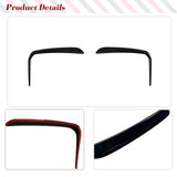 For BMW X3 G01 X3 20d 25i 20i 30i 30d M40i M40d 2021-2023 Rear Bumper Canards ABS Black Air Intake Trim Diffuser Car Body Kits