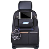 Car Seat back Storage Organizer Bag Universal PU Leather Multifunction Storage Box Stowing Tidying Pocket Auto Styling