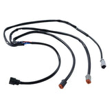 Motorcycle LED Rear Fender Fascia Wire For Harley Touring model Street Electra Glide Road King 14-19