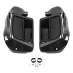 Carbon Fiber Lower Vented Fairing Glove Box For Harley Touring Electra Street Glide Road King 2014-2023