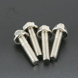 Stainless Exhaust Port Studs Nut For Harley Touring Electra Road Street Glide Sportster 1200 883 Dyna Bob Low Rider