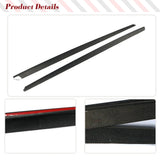 Carbon Fiber Side Skirts  Extension Lip for BMW 5 Series G30 M Sport F90 M5  2018-2022 Car Door Panels Side Trim Extensions