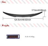 Carbon Fiber Spoiler for BMW X4 X4M G02 F98 2019-2020 Sport Utility Trunk Lip Spoiler Rear Wing HighKick Spoiler Body Kits