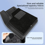 For Tesla Model X Floor Mats TPE Waterproof Wear-resistant Foot Pads Car Interior Accessories Front And Rear Trunk Mat