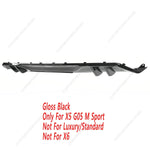 M Performance Style Rear Bumper Splitter Lip Rear Diffuser For Bmw X5 G05 30d 40d 40i M50i M50d Bodykits 2018-2023 M Sport