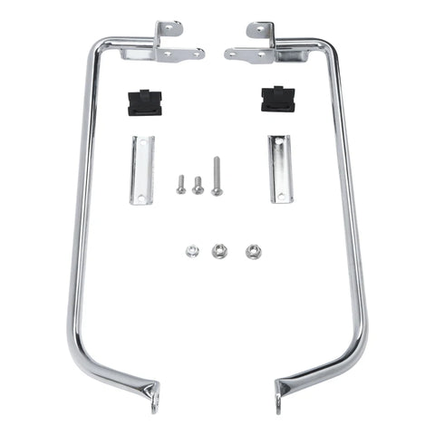 Saddlebag Bracket Guard Bar Set Fit For Harley Touring Electra Saddlebag Bracket Guard Bar Set Fit For Harley Touring Electra