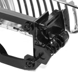 98-02 Lincoln Town Car OE [Vertical Fence] For Style Chrome Front Bumper Grille