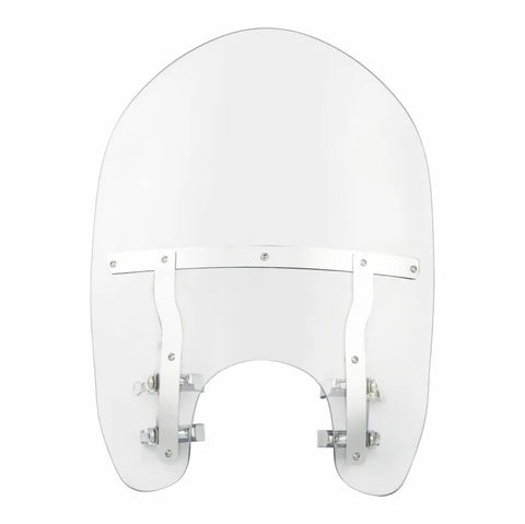 Motorcycle 19" Windscreen Windshield 49mm Clamps For Harley Street Bob FXBB 18-20 Low Rider FXDL 14-17 Softail Standard FXST