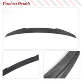 Carbon Fiber / FRP Car Auto Racing Rear Spoiler Lip Wing Car-Styling for Audi A3 Sline S3 RS3 Sedan 2013-2019 FRP Boot Wing