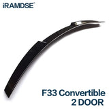 Spoiler for BMW 4 Series F36 F33 Carbon Fiber 4 2 Door Gran Coupe Convertible 2014-2019 Rear Ducktail Wing Trunk Accessories