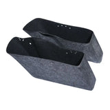 Motorcycle Drop-in Saddlebag Insert Carpet Liner For Harley Touring Road king Street Electra Glide FLTR FLTC FLHS FLHR 2014-2024