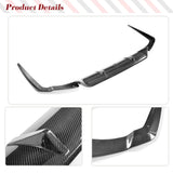 Carbon Fiber Car Rear Bumper Lip Spoiler Diffuser Body Kit for BMW G30 G38 M Sport Sedan 4 Door 2017 2018 2019 540i Non Standard