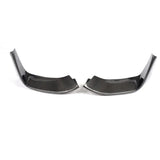 Real Carbon Fiber Front Bumper Canards for BMW 3 Series F80 M3 4 Series F82 F83 M4 2012 - 2018 Front Bumper Splitters FRP Black