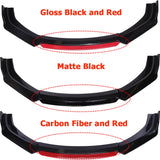 For Cadillac CTS-V CTS 2017-2019 Car Front Bumper Lip Auto Chin Spoiler Splitter Diffuser Body Kits Trim Air Dam Protector