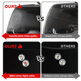 Motorcycle Hard Saddlebags For Harley Touring Road King Street Electra Glide 1994-2013 Dyna Softail Sportster