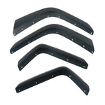 4Pcs For Jeep Wrangler Gladiator JT 2018-2023 Car Fender Flares Extensions Front Rear Set Black Wheel Arch Flaps Mudguard Splash