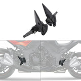 Motorcycle Front Footpegs Pedals Footrests Bracket For Kawasaki Z1000 ZR1000 2010-2021