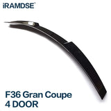 Spoiler for BMW 4 Series F36 F33 Carbon Fiber 4 2 Door Gran Coupe Convertible 2014-2019 Rear Ducktail Wing Trunk Accessories