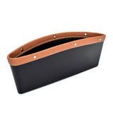 1 PCS Storage Organizer Box Caddy Car Seat Gap Pocket Holder Bag Case Car Pocket PU Leather Car Seat Slit Pocket Car Accessories