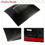 Dry Carbon Fiber Racing Car Roof Trim Cover For Nissan 400Z 2023