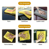 Microfiber Car Washing Towel 400GSM Double-Sided Coral Velvet Clean Towels High Water Absorption Car Wash Drying Cloth