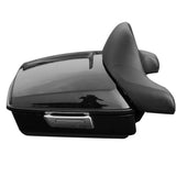 Motorcycle Chopped Pack Trunk Backrest Pad For Harley Tour Pak Touring 2014-2024