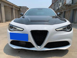 Carbon Fiber Car Bonnet For Alfa Romeo Giulia Sedan 4-Door 2017- 2020