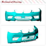 Front Bumper Lip Spoiler Splitters For BMW F90 M5 2018 2019 2020 Carbon Fiber Front Bumper Lip Spoiler Splitters Bumper Guard