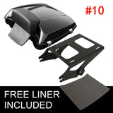 Motorcycle 5.5" Razor Tour Pack Trunk For Harley Touring Tour Pak Road King CVO Electra Street Glide FLHX FLHR FLHXS 2014-2023