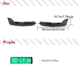 Dry/Wet Carbon Car Rear Bumper Splitters Apron for BMW 3 Series G80 M3 2021 2022 Rear Splitters Diffuser Lip Winglets Canards