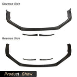 Carbon Fiber Car Front Bumper Lip Spoiler for Porsche 718 Cayman Boxster 2-Door 2016-2018 Front Lip Chin Apron Guard Body Kits
