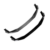 Car Front Bumper Chin Lip Side Spoiler Splitter Cover Guard Kit Protector Deflector 2021-2024 For BMW 5 Series M5 F90 LCI