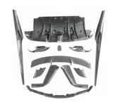 Real Carbon Fiber Body Kit For Ferrari 488 GTB 2015-2021 Front Bumper Lip Rear Diffuser Side Skirt Wind Knife Spoiler Lamp Cover