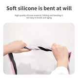 For Tesla Model 3 Y Silicone Protective Frame Edge Cover Central Control Car Accessories Navigation Screen Protector Pink White
