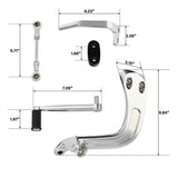 Motorcycle Mid Controls Shift Side Kit For Harley FLSB FXFB FXFBS FXDRS 2018-Up Softail Sport Glide