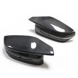 Car Rear View Mirror Covers For BMW 3 4 Series G80 M3 G83 M4 2021 2022 Side Mirror Caps Covers Shell Dry Carbon Fiber ABS LHD