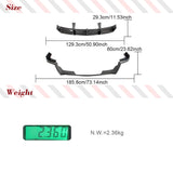 For Chevrolet Corvette C8 Z06 Coupe 2023 Carbon Fiber Rear Bumper Car Body Kits Diffuser Spoiler Decoration Trim 2 pcs